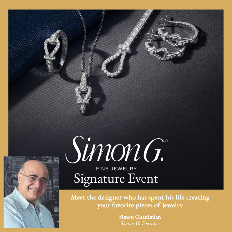Simon G Signature Event - Meet the Designer